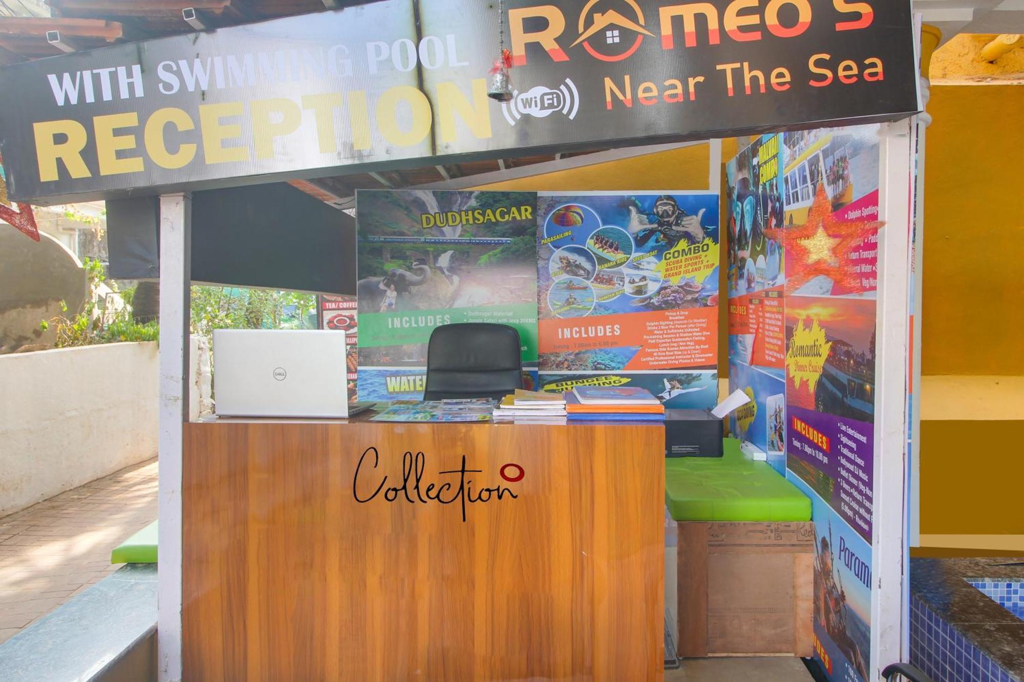 Hotel Collection O Romeos Place Baga Beach Calangute Exterior foto